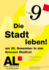 Wahlplakat